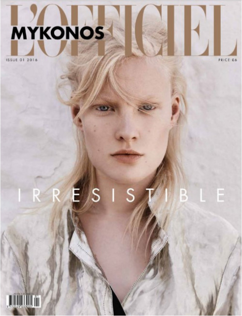 L'Officiel Mykonos August 2016. Cover